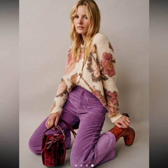 SEZANE NWT Manea Cardigan - Picture 4 of 12